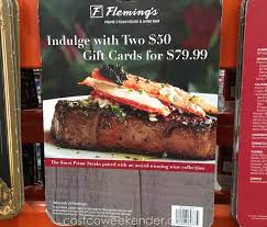 Spending hacks to maximize credit card rewards at the grocery store | use gift cards to budget 2020. Fleming S Steakhouse Wine Bar Two 50 Gift Cards For 79 Costco Weekender