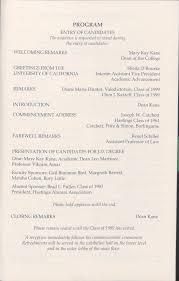 UC Hastings College of the Law Commencement Exercises Class of 1999