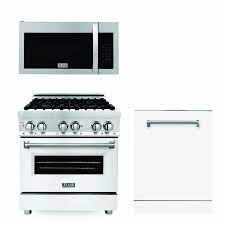 Appliances, bathroom, building supplies, cleaning & pet supplies, doors & windows, electrical, flooring, hardware, heating & cooling, home accessibility, home decor & furniture, kitchen, lawn & garden, lighting & ceiling fans, maintenance & repair supplies. Shop Zline Kitchen Bath Dual Fuel 30in Stainless Steel With White Matte Collection At Lowes Com