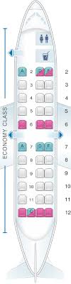 Seat Map United Airlines Saab 340 Sf3 Seatmaestro