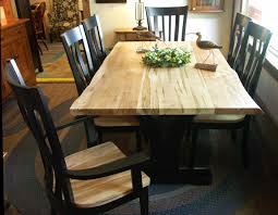 This is where we gather with family and friends to celebrate holidays or special occasions. Live Edge Wormy Maple Table And Chairs Gallery Augusta