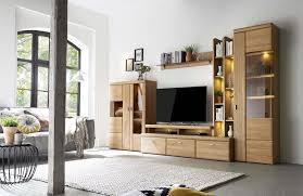 Ideal Mobel Wohnwand Wora Zaria 04 Eiche Mobel Letz Ihr Online Shop