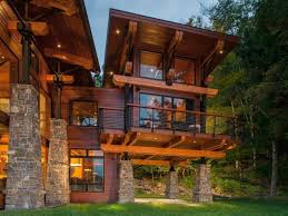 Feb 28, 2021 · simplicity in blonde wood is a nice choice of front door colors. Photo 1 Of 6 In Rustic Modern In The Adirondacks Dwell
