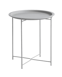 Oriental end table antique with landscape. End Table Randerup D47 Light Sand Jysk