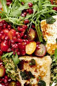 Taboule A L Halloumi Recept Voedsel Ideeen Halloumi Lunches