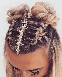 36 Pretty Chic Braided Hairstyles For Every Hair Type Braids Braider Easy Braids Hair Stylist Bridalhairstyle H Festival Hair Natural Hair Styles Easy Braids