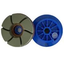 Honeycomb resin edge chamfering wheel with snail lock for ...