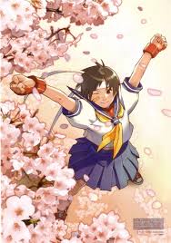 Sf20th The Art Of Street Fighter Parte 3 Ultima Taringa Sakura Street Fighter Street Fighter Art Street Fighter Characters