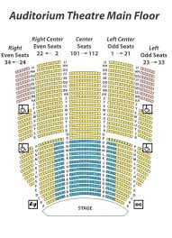 Accurate Kodak Center For Performing Arts Seating Chart