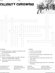 Crosswords to print free spiritsister co za. Celebrity Crossword Puzzle Main Image Download Template Printable Crossword Puzzles Full Size Png Download Seekpng