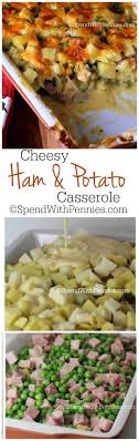 This post may contain affiliate links. Cheesy Ham And Potato Casserole Spend With Pennies