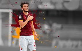 Ronaldo won ballon d'or and thinks he has the right to do what he did, says florenzi in response to juventus star's jibe. Download Wallpapers Alessandro Florenzi 4k Art Italian Footballer Midfielder As Roma Serie A Italy Grunge Art For Desktop Free Pictures For Desktop Free