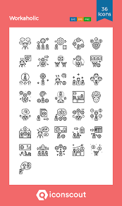Download Workaholic Icon Pack Available In Svg Png Eps Ai Icon Fonts In 2021 Icon Pack Icon Icon Font