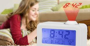 Smartro sc31b digital projection alarm clock with weather station, indoor outdoor thermometer, usb charger, dual alarm clocks for bedrooms, ac & battery operated. The 7 Best Projection Alarm Clocks