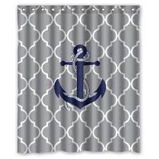 The Best Anchor Shower Curtains You Can Buy Beachfront Decor Anchor Shower Curtains Beach Shower Curtains Girls Shower Curtain