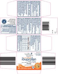Healthy Accents Ibuprofen Tablet Chewable Dza Brands Llc