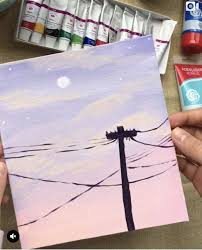 Telephone Pole Painting Acrylic Painting Canvas Cute Canvas Paintings Painting Art Projects See more of tumblr aesthetic on facebook. painting acrylic painting canvas