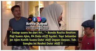 Check spelling or type a new query. Tag Bonda Rozita Ibrahim Berita Kopak Media