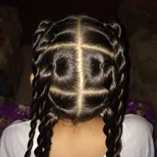 I needed to find quick and easy creative curly mixed race hairstyles for my girls that i could do once every few days and keep it fresh looking. Hairstyle With Big Braids For Your Cute Daughters Braids Hairstyles For Black Kids