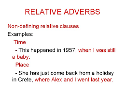 In this article, we are going to take a look at the answers to both of these questions by looking at some examples of relative clauses in use. Relative Clauses Defining Nondefining Relative Clauses Defining Relative