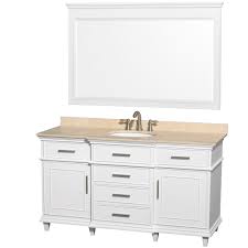 The bathroom vanity is one of the key focal points of any bathroom. Berkeley 60 Single Bathroom Vanity White Beautiful Bathroom Furniture For Every Home Wyndham Collection