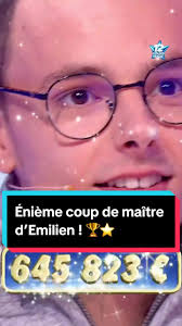 Ce mardi, Emilien remporte un énième coup de maître ! Sa cagnotte pers...