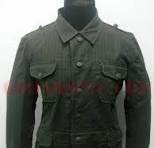 WWII German Heer M41 Reed Green HBT Field Tunic - $69.00 ...