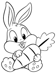 Bugs Bunny Cartoon Coloring Pages Bugs Bunny Is A Gray Rabbit That Is Part Of The Cartoon Ch Bunny Coloring Pages Cartoon Coloring Pages Animal Coloring Pages