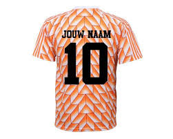 Het werd één groot feest. Nederlands Elftal Ek88 Tenue Met Naam En Nummer 1988 Super Kwaliteit Egbertssport Nl