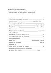 I have a terrible stomachache. you should go to the doctor's. i haven't heard from my father. you should call him. she's not happy with the salary offered. she shouldn't accept the job. Englisch Arbeitsmaterialien Modal Auxiliaries 4teachers De