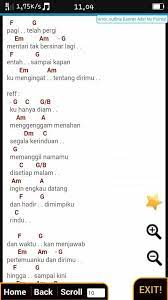 Mar 23, 2018 · verse 1 f g pagi telah pergi em am g mentari tak bersinar lagi f g entah sampai kapan em am ku mengingat tentang dirimu chorus c em ku hanya diam am a dm menggenggam menahan segala kerinduan g. Bebe Engine28 Chord Virzha Tentang Rindu Facebook
