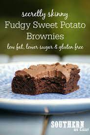 Recipe Secretly Skinny Fudgy Sweet Potato Brownies Sweet Potato Brownies Sweet Potato Recipes Healthy Sweets