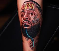 Ermias joseph asghedom, professionally known as nipsey hussle, was an american singer and songwriter. Nipsey Hussle Tattoo By Mashkow Tattoo Post 30907