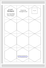 Dritz has an extensive line of quilting notions created with innovation and quality to provide you with the tools needed to sure, you can find printable patterns for english paper piecing but after cutting out your 600th hexagon you are going to want to burn your quilting. Quick And Easy Way To Cut Hexagon Templates For English Paper Piecing Geta S Quilting Studio