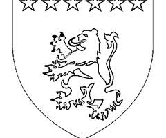 Blason du moyen age réalisé en. Coloriage Lion De Feu Ronnie
