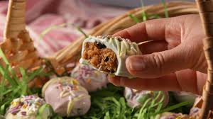 The opaque, viscous orange centre of an egg, intended to feed the developing embryo. 25 Easy Homemade Easter Candy Recipes Best Easter Candy To Make Delish Com