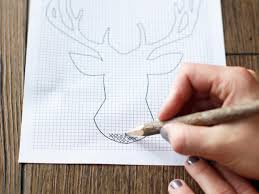 The key to the scheme 3. Reindeer Cross Stitch Pattern And Instructions Hgtv