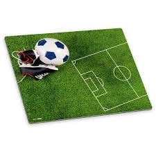 Gemäß dieser vorgabe könnte das fußballfeld mit abmessungen von beispielsweise 90. Itenga Deluxe Schreibtischunterlage Fussball 50x40 Cm Aus Itenga