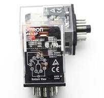Omron MKS3P AC220V 220VAC Intermediate Relay 10A 11 Pins x 2PCS NEW