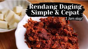 Its rare to see highschool abo students who a. Cara Masak Rendang Daging Simple Cepat Resepi Rendang Expres Basickeli Youtube