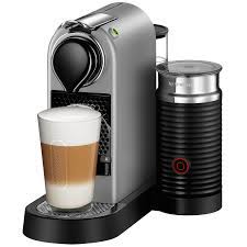 You'll enjoy a cup of nicely flavored coffee using one of these pods. Citiz Milk Silver Coffee Machine Nespresso