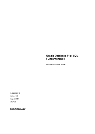 Read that by clicking on the link, and then click accept license agreement. Pdf Oracle Database 11g Sql Fundamentals I Vol1 Phuoc Tran Academia Edu
