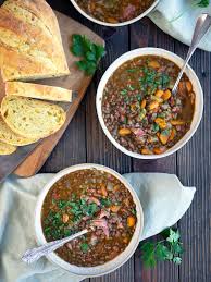 Maybe you would like to learn more about one of these? Hearty Ham And Lentil Soup Soup Recipes Belly Rumbles