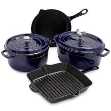 Staub 6 Piece Cookware Set Grenadine 2301778 Cookware Set Cast Iron Cookware