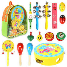 Aokiwo kids musical instruments multipack. Amazon 15 Piece Wooden Musical Instruments Set For Toddlers 12 89 After Two Coupons