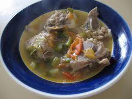 Cukup campur mereka bersama dan oleskan pada daging iga: Sup Tulang Babi Manado A Broken Road To