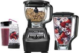 It is presented in infomercials as a dream appliance that combines a blender's functionality, a food processor, and a juicer. Ninja Mega Kitchen System 72 Oz Blender Black Bl770 Best Buy