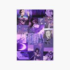 Collection by iamthesupremacy • last updated 10 weeks ago. Purple Anime Art Board Prints Redbubble
