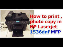 Hp laserjet pro m102w printer series full driver & software package download for microsoft windows and macos x operating systems. How To Print Photocopy In Hp Laserjet 1536dnf Mfp In Urdu Hindi Golectures Online Lectures