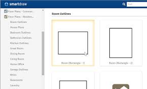 A typical floor plan has the following basic elements. How To Draw A Floor Plan With Smartdraw Create Floor Plans With Dimensions